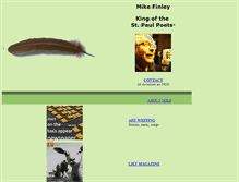 Tablet Screenshot of mikefinleywriter.com